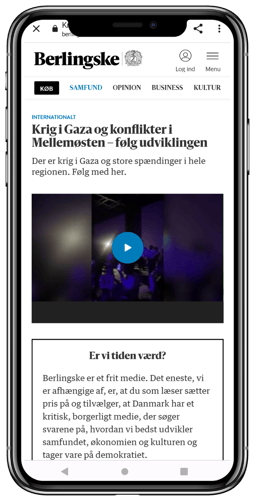 Berlingske mobile