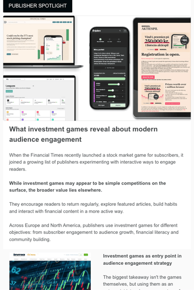 Norkon newsletter snippet