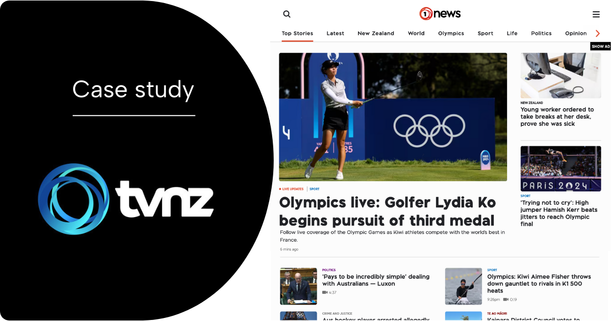 TVNZ Case study card 2