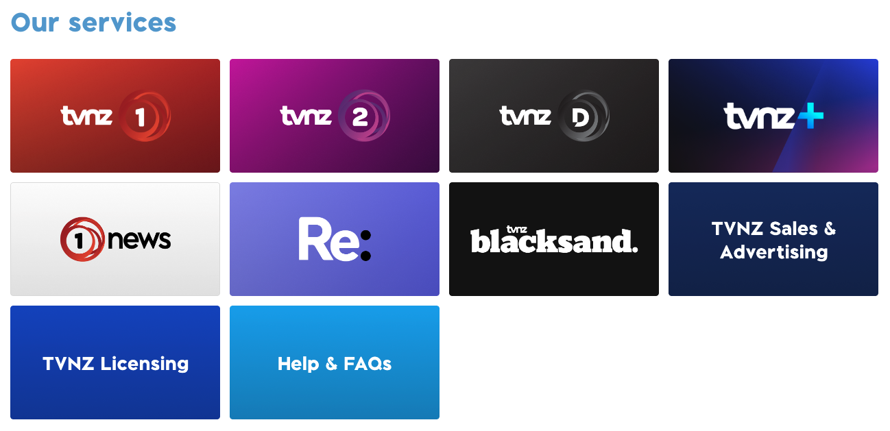 TVNZ services